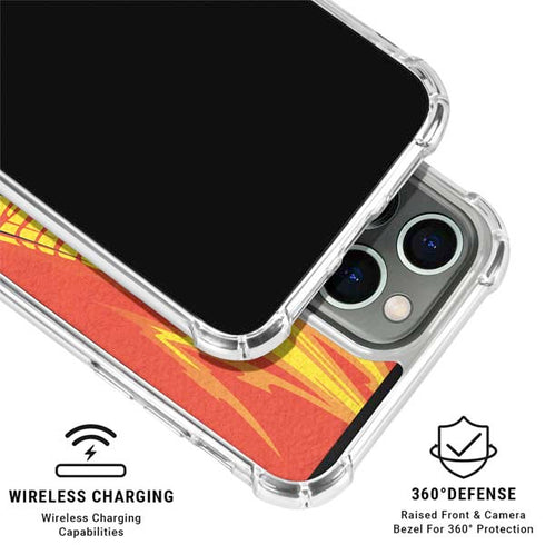 DC Comics Flash Racer iPhone 16 Pro Clear Case
